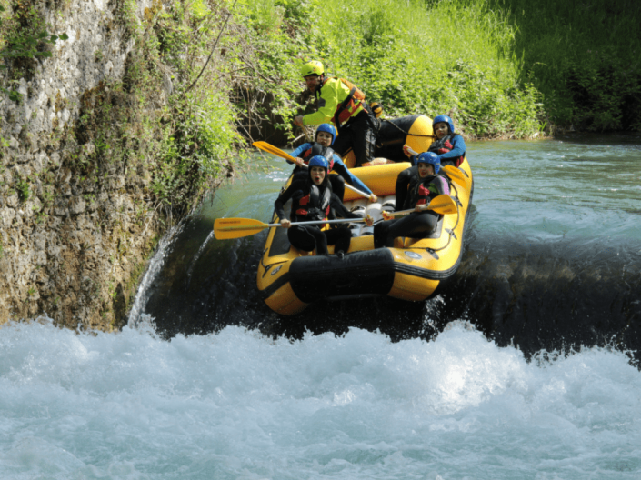 rafting